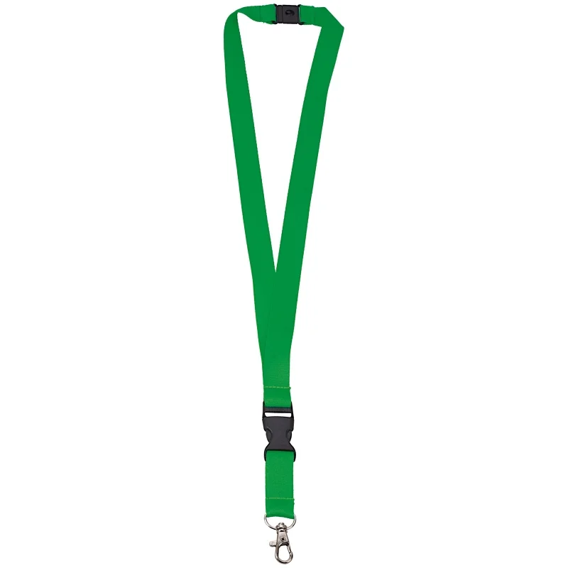 grønt nøkkelbånd med logo