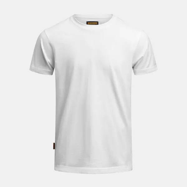 JOBMAN T-skjorte herre hvit