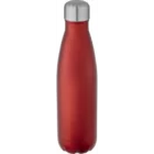 termoflaske i rustfritt stål rød